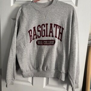 Gray Basgiath War College - Fourth Wing Sweatshirt
